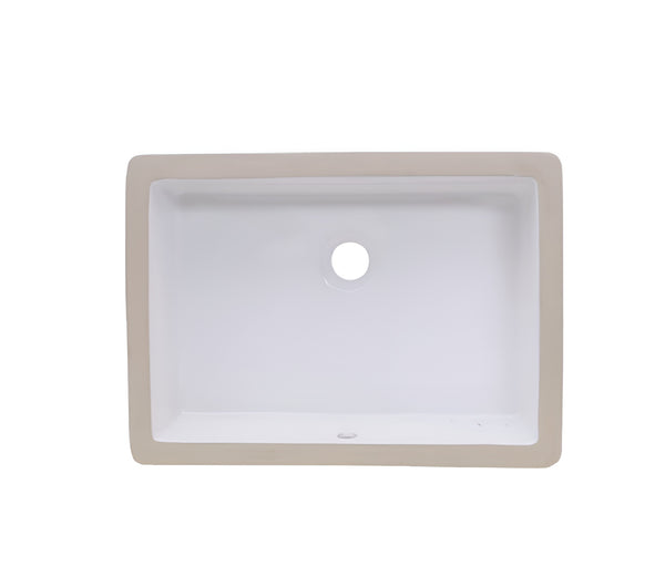 AD-C16-Undermount Rectangular Ceramic Sink
