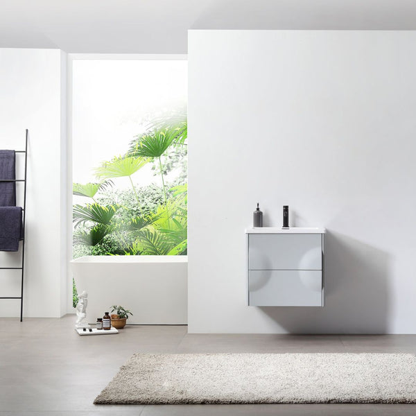 COLMAR 24” LIGHT GRAY BATHROOM VANITY