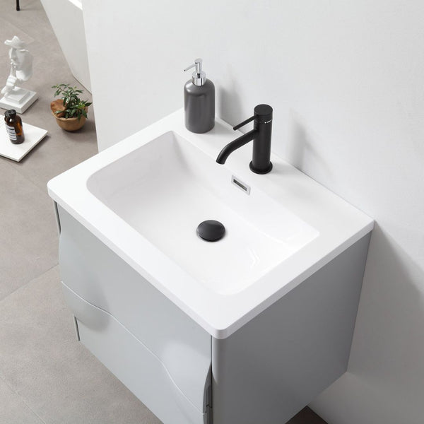 COLMAR 24” LIGHT GRAY BATHROOM VANITY
