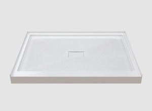 Center Drain with Flange