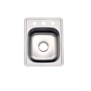 AD-D47 Single Bowl Drop-in Kitchen Sink