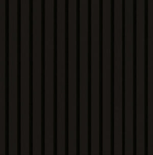 Ebony Acoustic Wood Slat Panels (9.5x94.5)