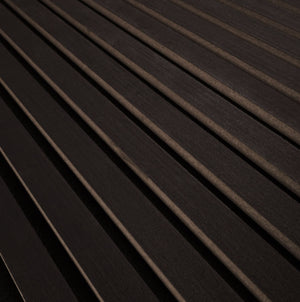 Ebony Acoustic Wood Slat Panels (9.5x94.5)