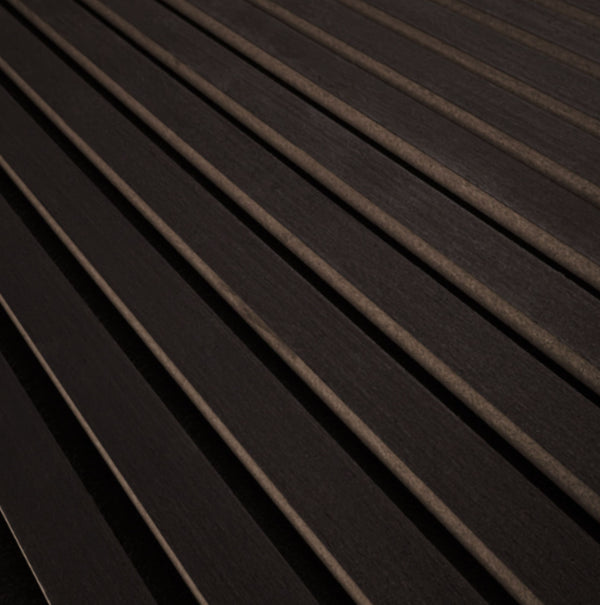 Ebony Acoustic Wood Slat Panels (9.5x94.5)
