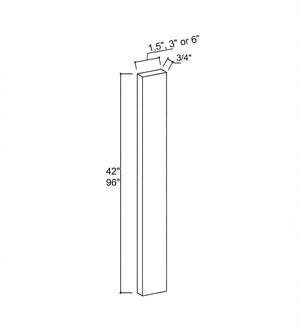 Slim Amber Oak- Tall Filler