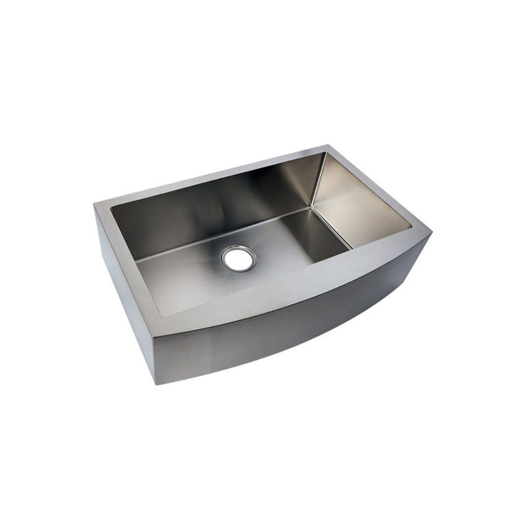 AD-F78-33 Single Bowl Farmhouse Apron Front Stainless Steel Sink