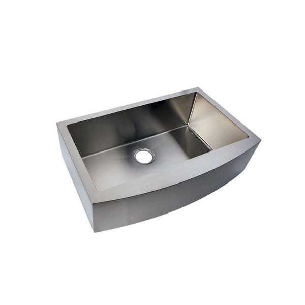 AD-F78-33 Single Bowl Farmhouse Apron Front Stainless Steel Sink