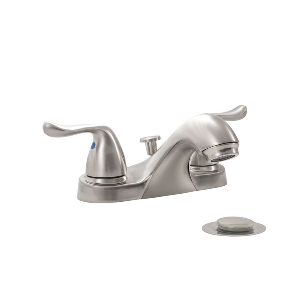 2 HANDLE BATHROOM FAUCET 4201-405 BRUSH NICKEL