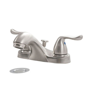 2 HANDLE BATHROOM FAUCET 4201-405 BRUSH NICKEL