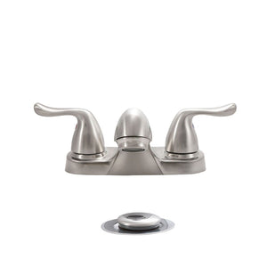 2 HANDLE BATHROOM FAUCET 4201-405 BRUSH NICKEL