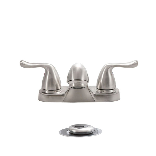 2 HANDLE BATHROOM FAUCET 4201-405 BRUSH NICKEL