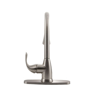GRIFO DE COCINA DE 1 MANGO 8401-803 NÍQUEL CEPILLADO