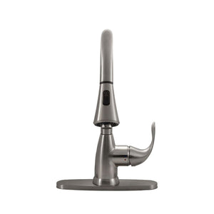 GRIFO DE COCINA DE 1 MANGO 8401-803 NÍQUEL CEPILLADO