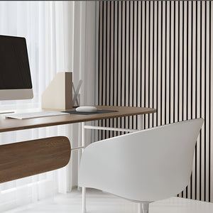 Fog Acoustic Wood Slat Panels (9.5x94.5)