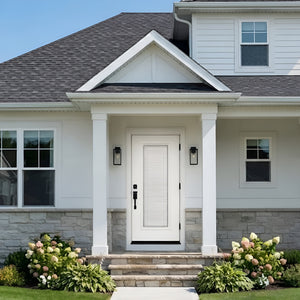 36 x 80 Full Blinds Fiberglass Exterior Prehung Door