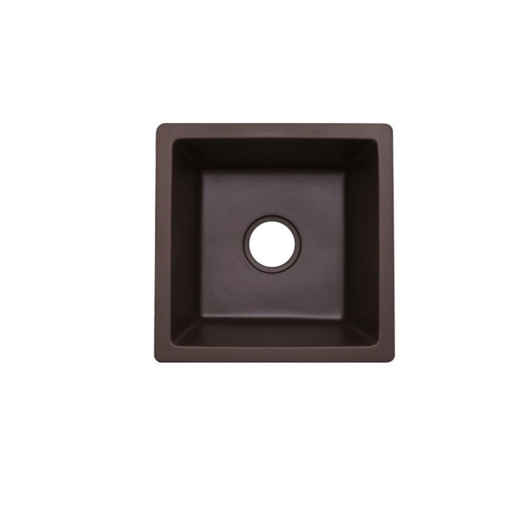 AD-GC26 Undermount Single Bowl Granite Composite Sink Coffee