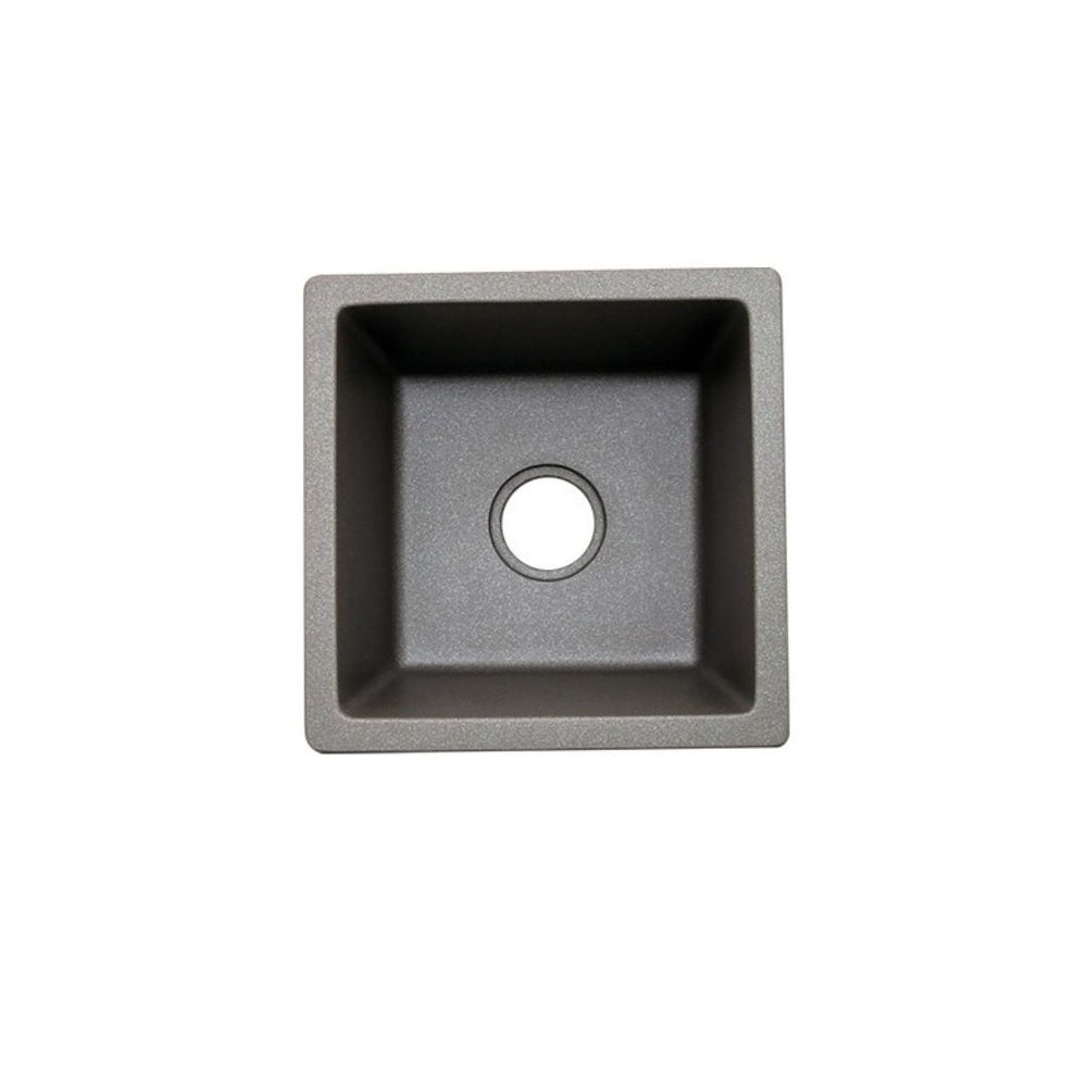 AD-GC26 Undermount Single Bowl Granite Composite Sink Gray