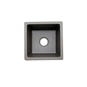 AD-GC26 Undermount Single Bowl Granite Composite Sink Gray