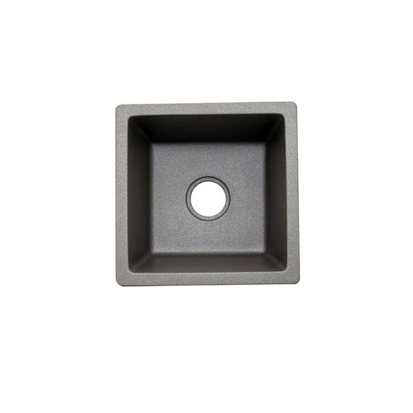 AD-GC26 Undermount Single Bowl Granite Composite Sink Gray