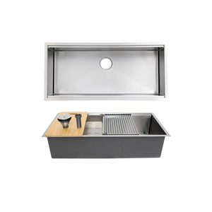 AD-H4019S Single Bowl Zero Radius Kitchen Sink