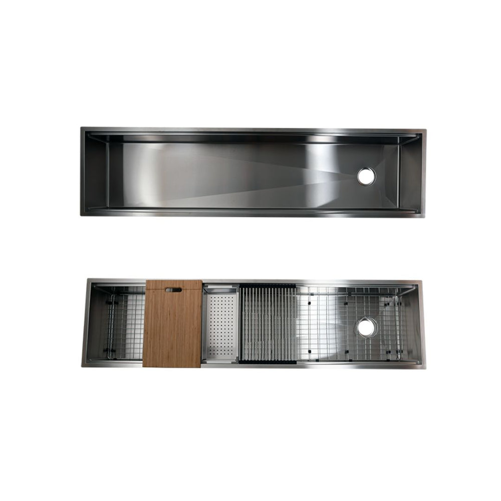 AD-H7219 Single Bowl Zero Radius Kitchen Sink