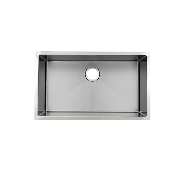 AD-H77 Handmade Undermount Single Bowl Stainless Steel Sink