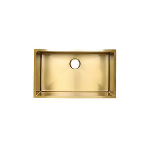 AD-H78 Gold Handmade Undermount Single Bowl Stainless Steel Sink