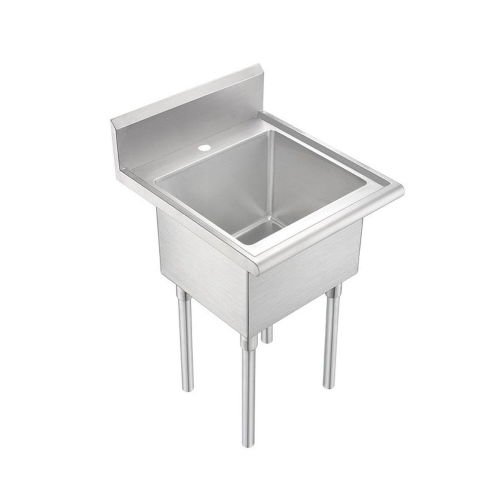 AD-HS2421 Free Standing Stainless Steel Single Bowl Commercial Restaurant Kitchen Sink