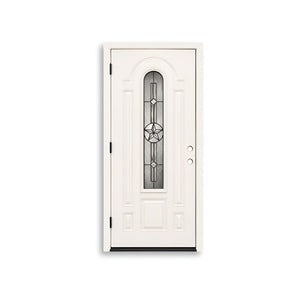 36 x 80 TX STAR Fiberglass Exterior Prehung Door