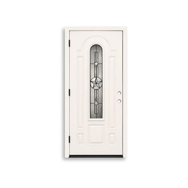 36 x 80 TX STAR Fiberglass Exterior Prehung Door