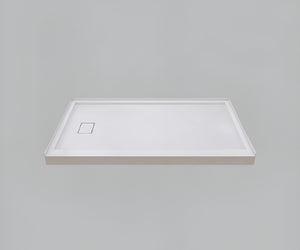 Left Drain with Flange