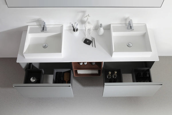 MANAROLA 72” BATHROOM VANITY