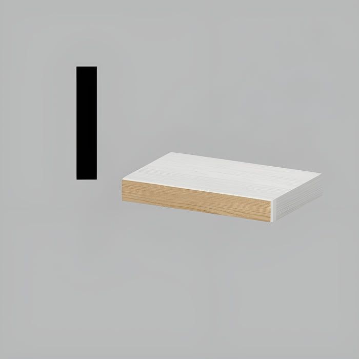 Primed MDF Flat 11/16 X 5-1/2 X 16 ft