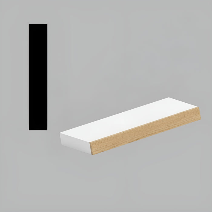 RAW-MDF 11/16 x 11- 1/4 x 16 ft Shelving Board