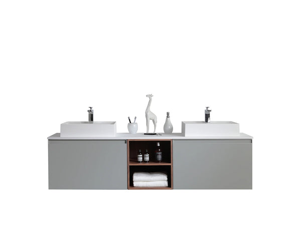 MANAROLA 72” BATHROOM VANITY
