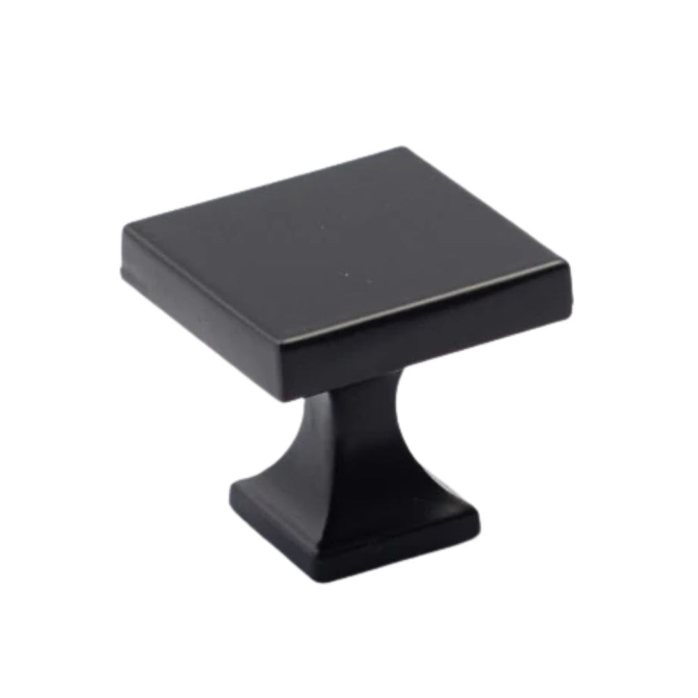 Black Coated Finish BLK  Kitchen Cabinet Knob