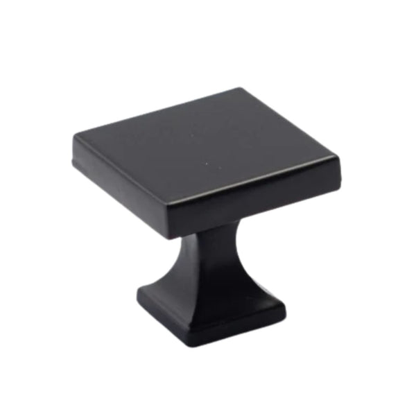 Black Coated Finish BLK Kitchen Cabinet Knob