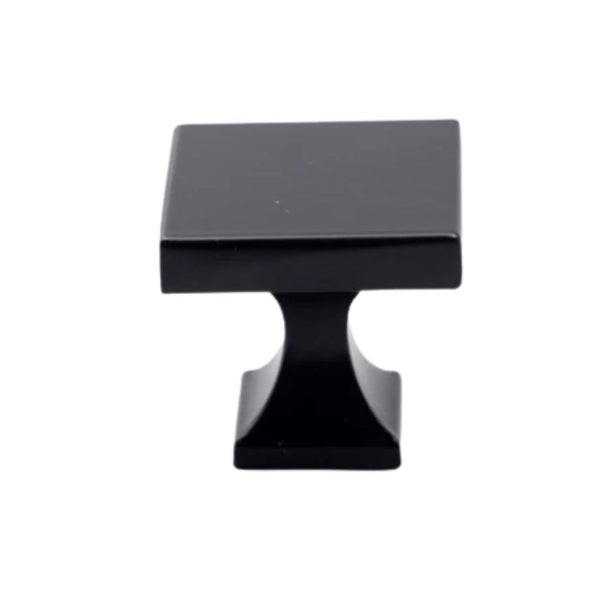 Black Coated Finish BLK Kitchen Cabinet Knob