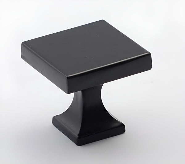 Black Coated Finish BLK Kitchen Cabinet Knob