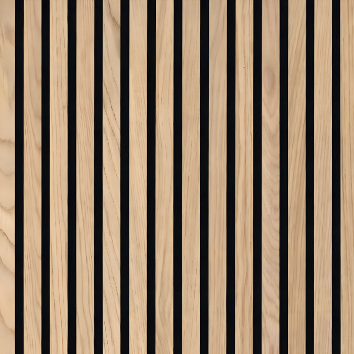 Natural Acoustic Wood Slat Panels (9.5X94.5)