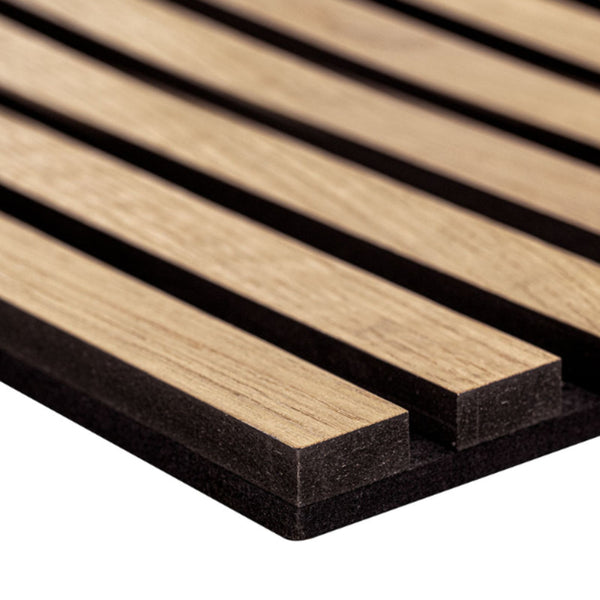 Natural Acoustic Wood Slat Panels (9.5X94.5)