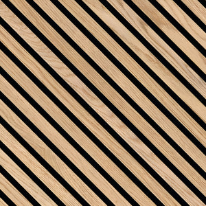 Natural Acoustic Wood Slat Panels (9.5X94.5)