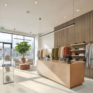 Natural Acoustic Wood Slat Panels (9.5X94.5)