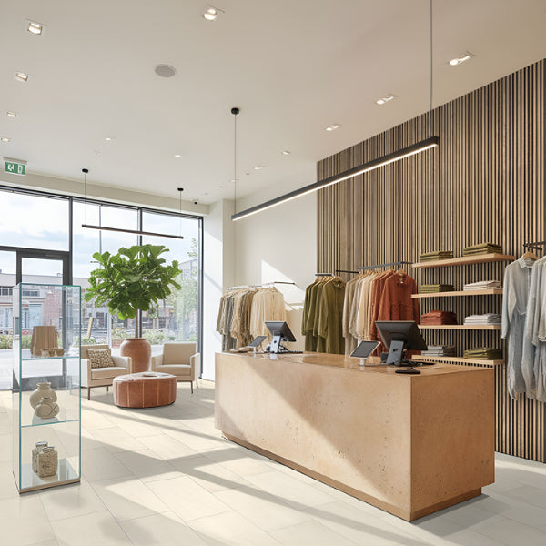 Natural Acoustic Wood Slat Panels (9.5X94.5)