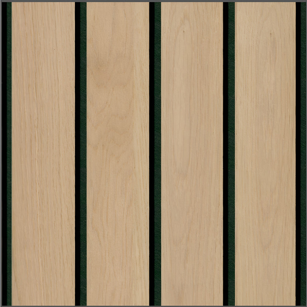 Natural Macro Acoustic Wood Slat Panels (10.63x94.5)