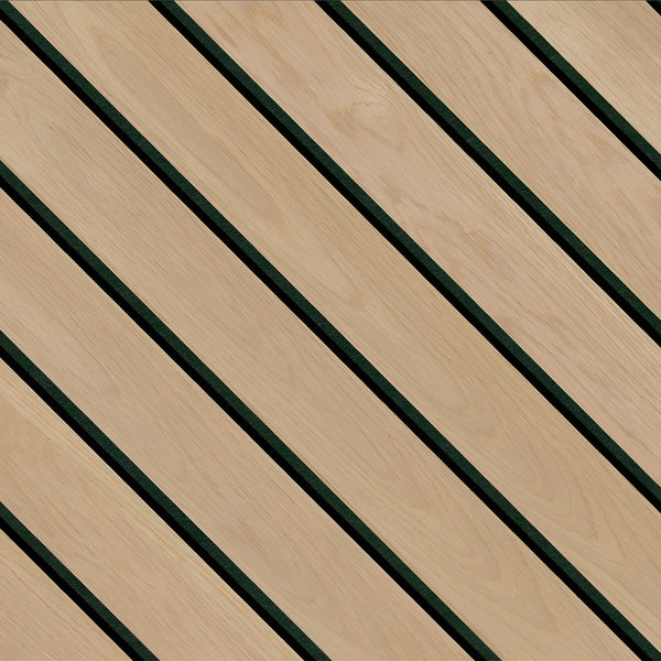 Natural Macro Acoustic Wood Slat Panels (10.63x94.5)