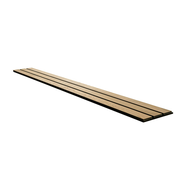 Natural Macro Acoustic Wood Slat Panels (10.63x94.5)