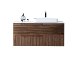 ORSA 48” WALNUT BATHROOM VANITY