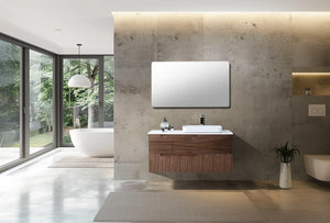 ORSA 48” WALNUT BATHROOM VANITY