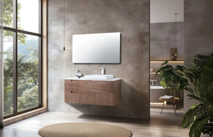 ORSA 48” WALNUT BATHROOM VANITY